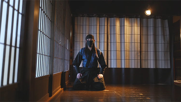 伊賀流忍者博物館の忍者
