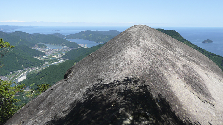 象の背（便石山）から見た景色