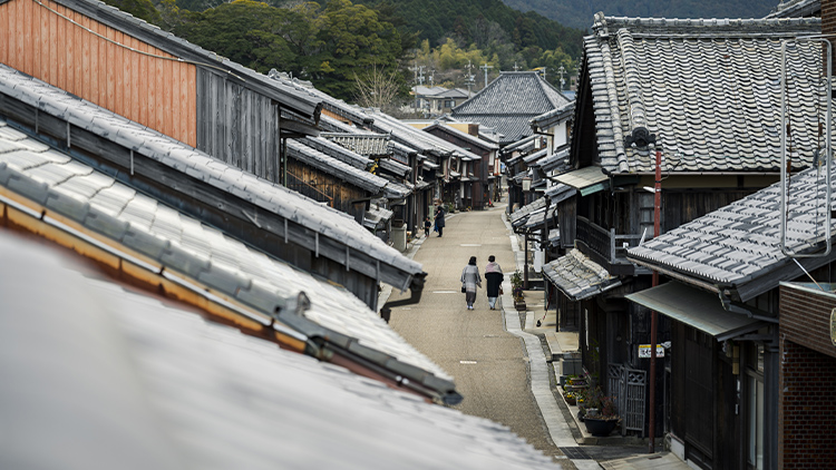 関宿の風景